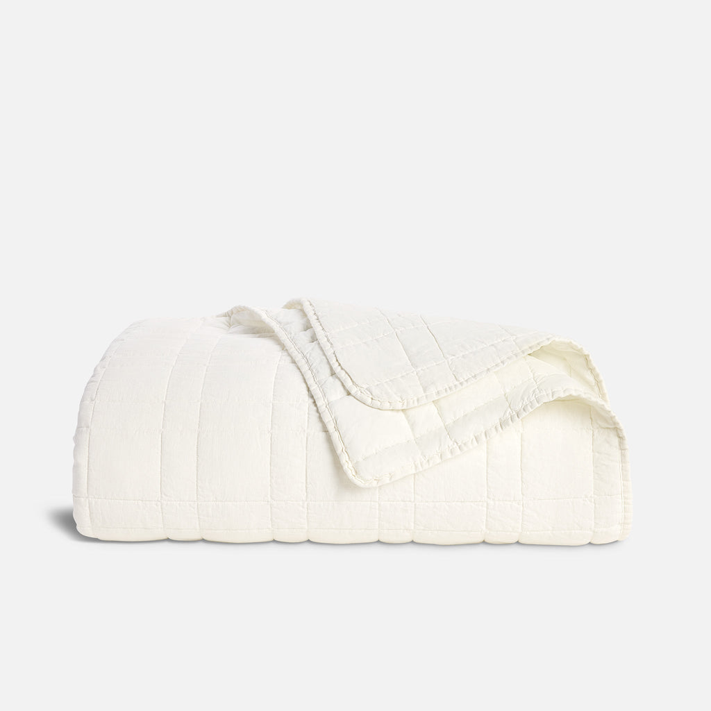 Washed European Linen Quilt