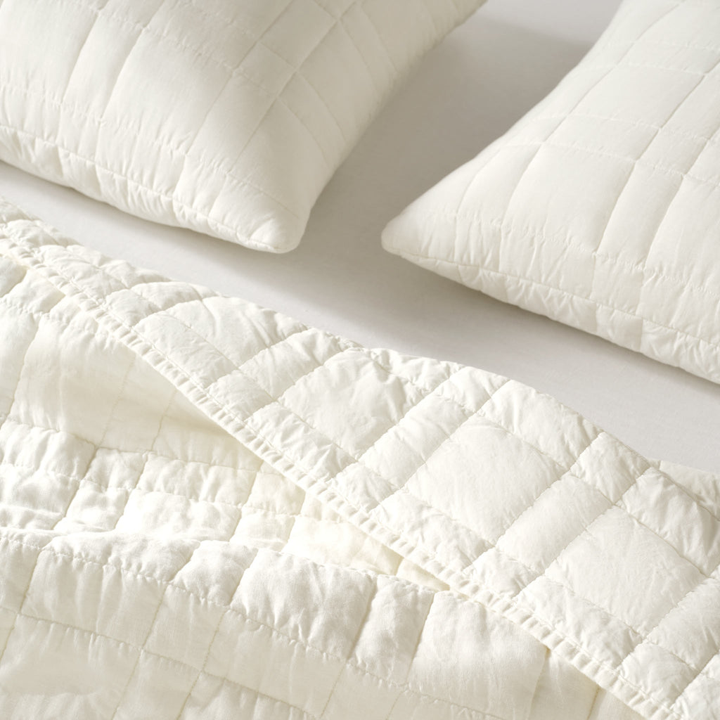 Washed European Linen Quilt