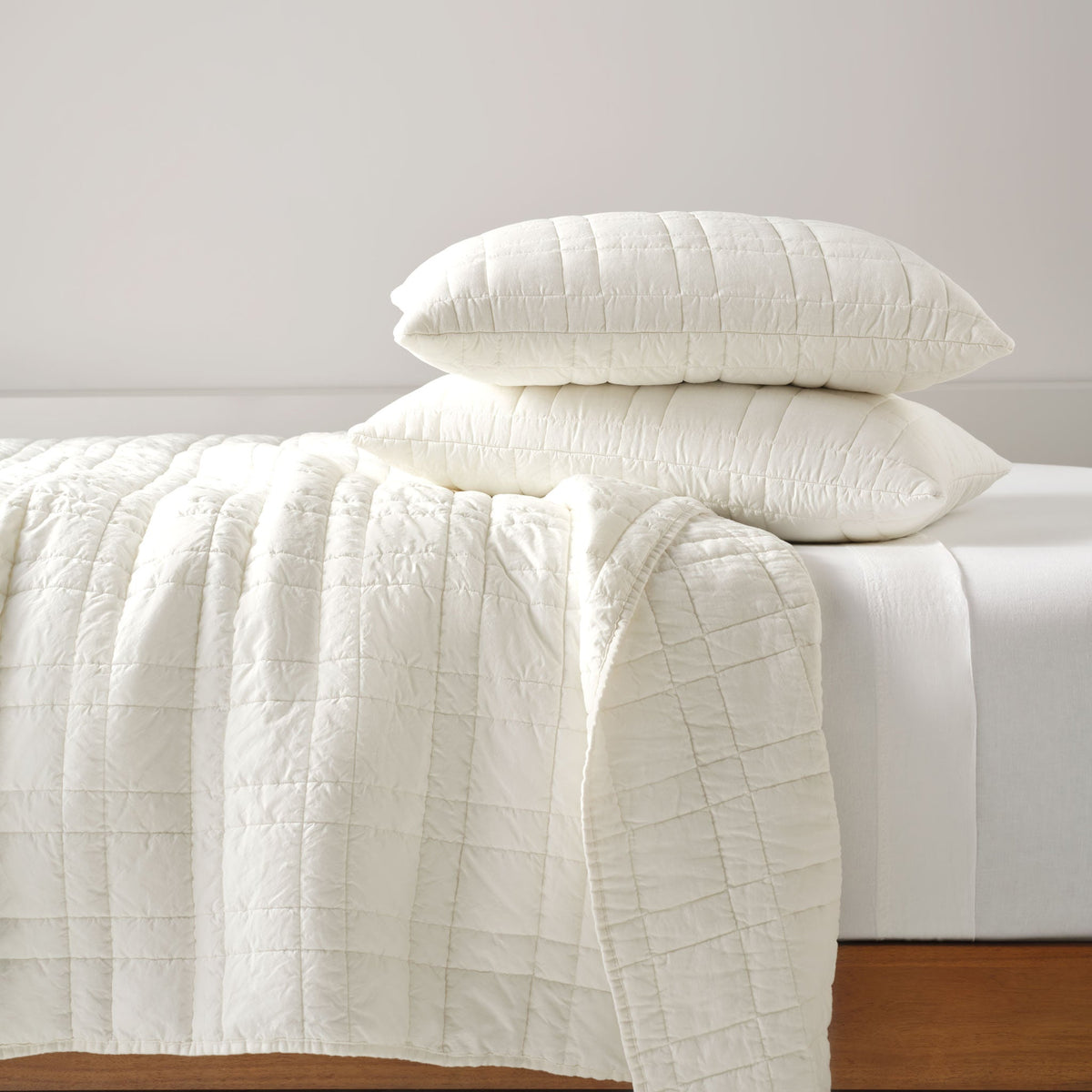 Washed European Linen Quilt