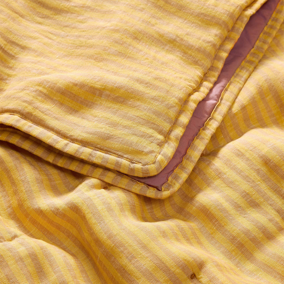 Washed European Linen Quilt