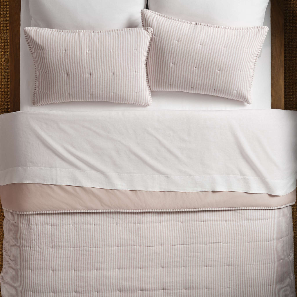 Washed European Linen Quilt
