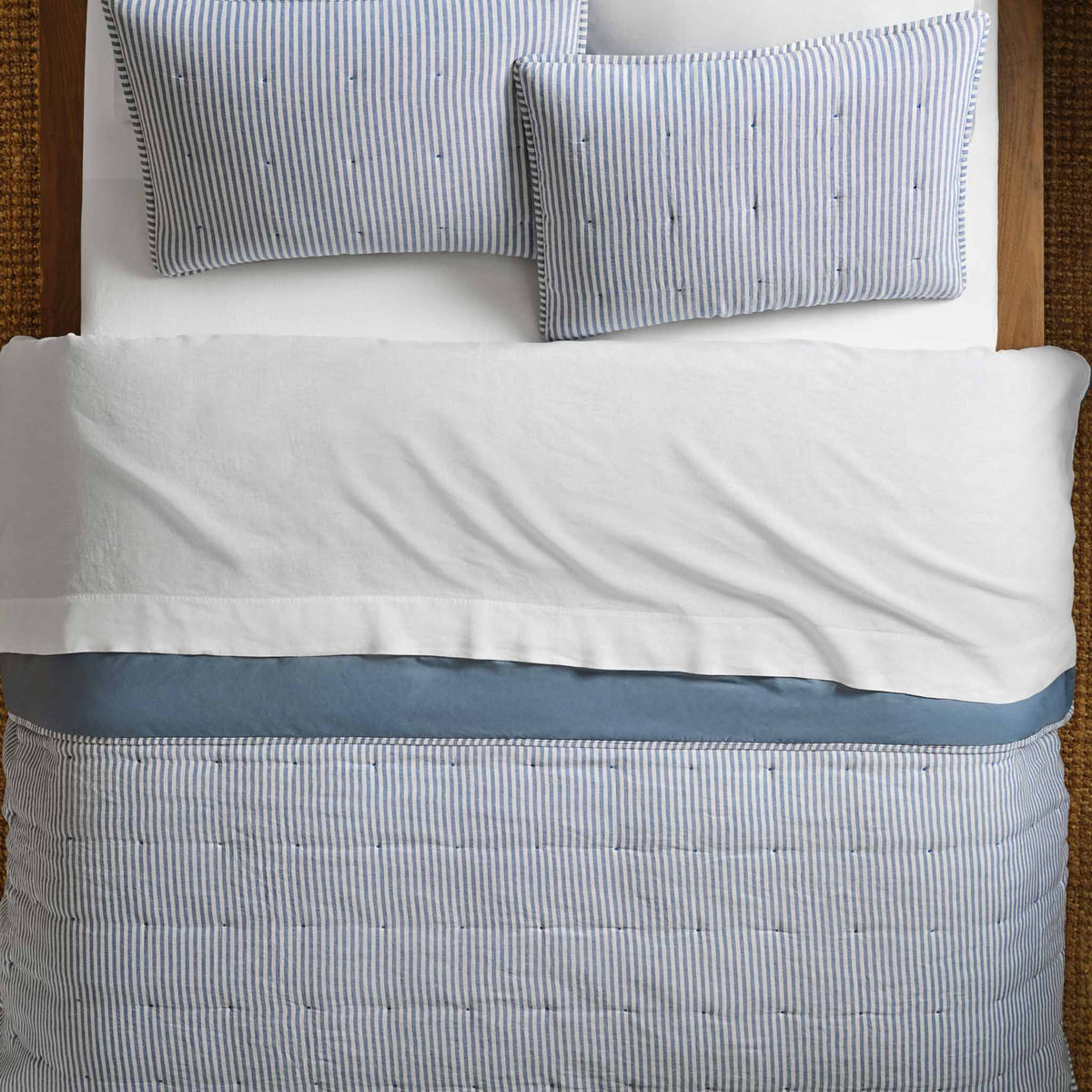 Washed European Linen Quilt