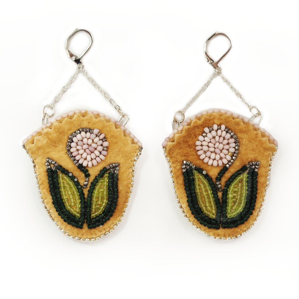 Jocelyn Lamothe Kayas Floral Earrings