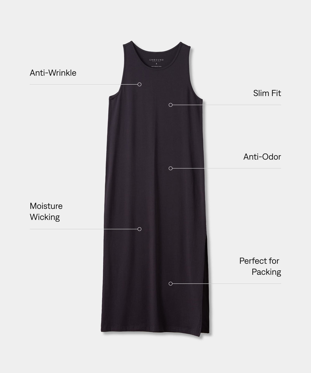 Women's Merino Travel Dress